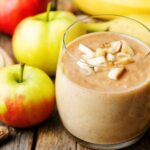 Smoothie de Whey com Banana e Pasta de Amendoim