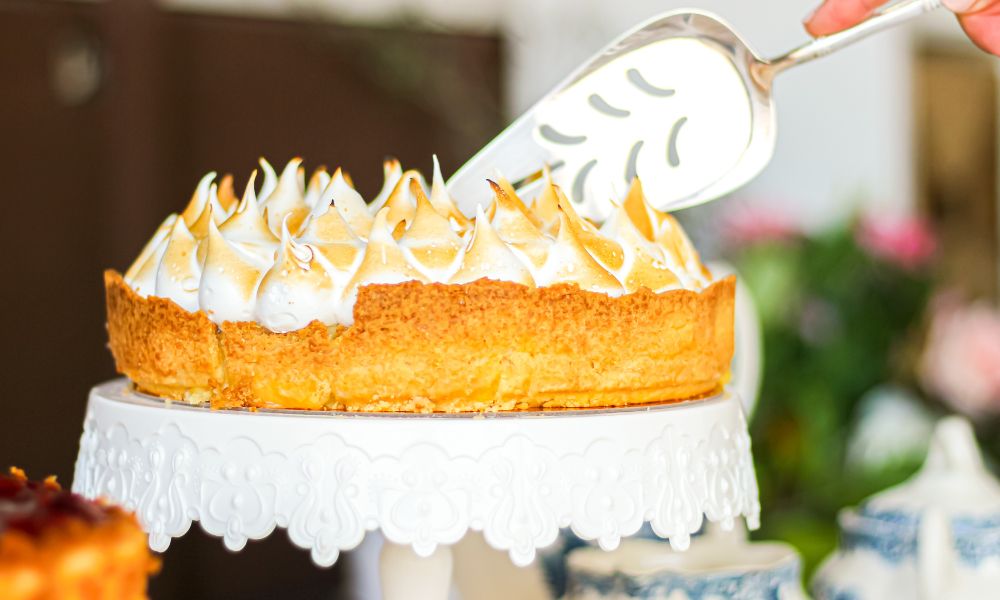 Torta de limão simples com bolacha