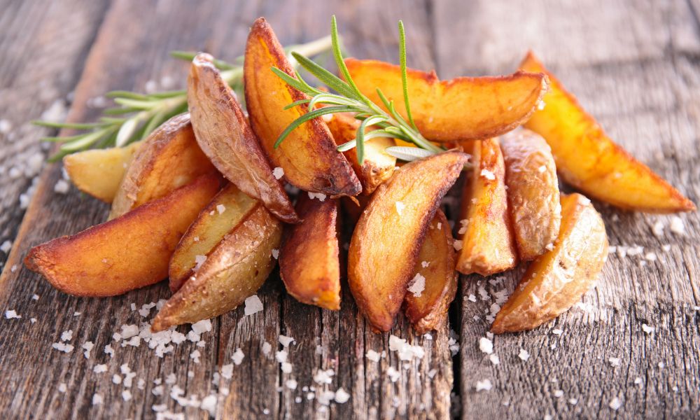 Batata-doce Rústica com Páprica e Alecrim na Airfryer