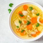 Canja de Galinha Simples e Rápida