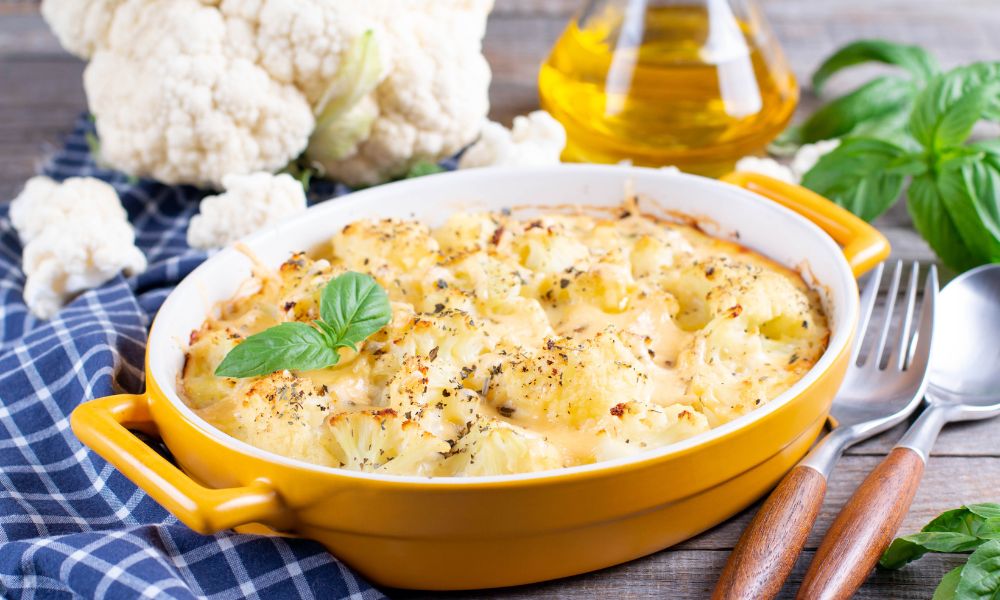 Creme de Couve-Flor com Parmesão