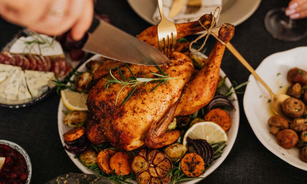 Frango Inteiro com Batatas