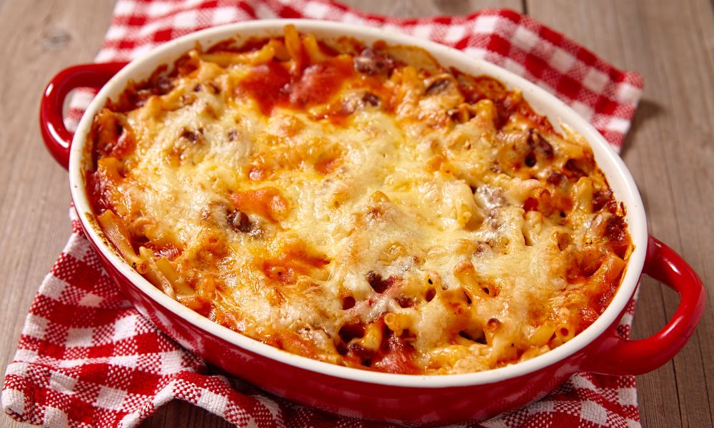 Macarrão Gratinado com Queijo