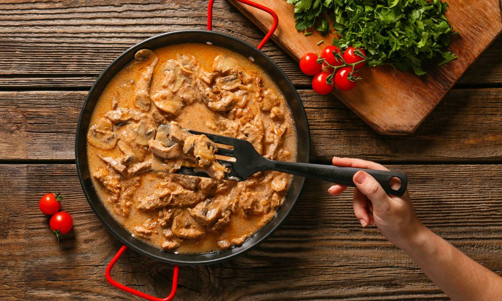 Strogonoff de Carne Bovina
