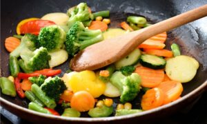 Legumes Cozidos na Manteiga